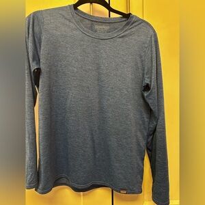 Patagonia Heathered Blue Capilene Shirt